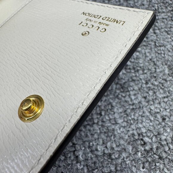 GUCCI Sylvie Leather Wallet 225-071025 - Picture 9 of 9